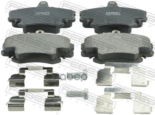 Колодки передние RENAULT LOGAN 2005-2013 2401-LOGF Febest арт. 2401-LOGF