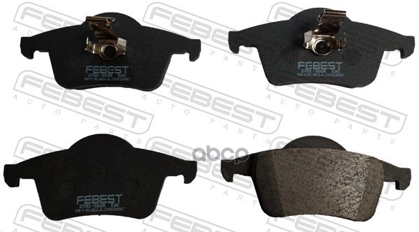 Колодки тормозные задние Febest арт. 2701S60R