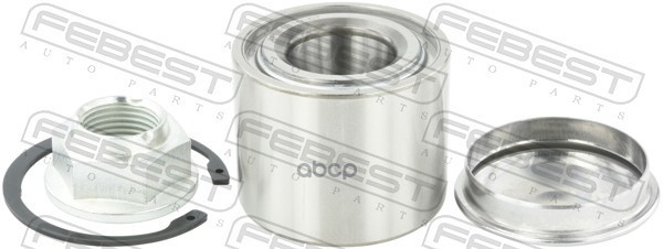 ПОДШИПНИК СТУПИЧНЫЙ ЗАДНИЙ РЕМКОМПЛЕКТ 30X62X48 NISSAN ALMERA G15RA 2012.11- [EL] Febest арт. dac30620048-kit