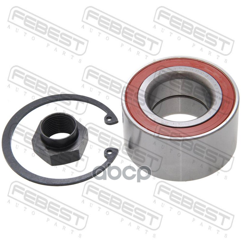 Подшипник ступичный передний ремкомплект 35X68X37 Febest арт. DAC35680037KIT