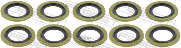 Кольцо уплотнительное маслопровода турбины PCS 10 Febest арт. RINGOL067PCS10