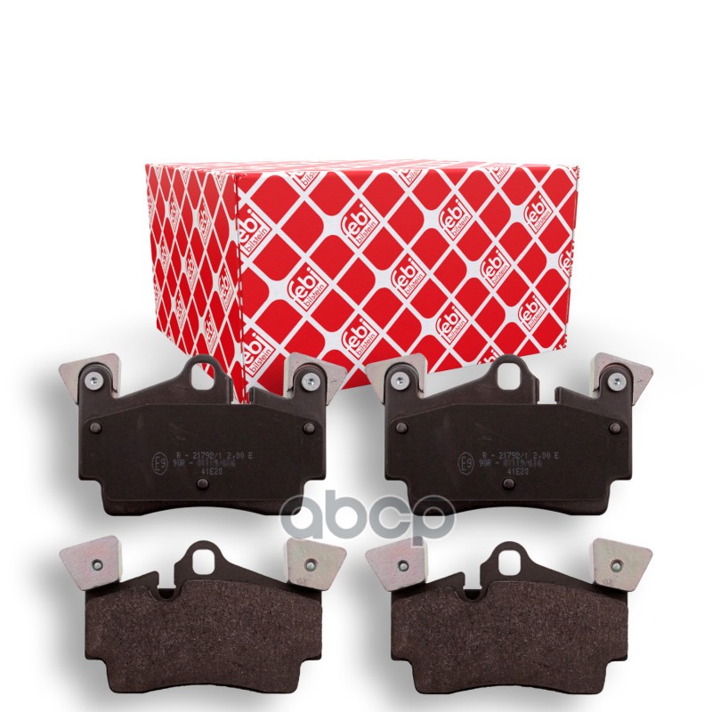 Комплект Тормозных Колодок, Дисковый Тормоз | Зад | Febi арт. 116020