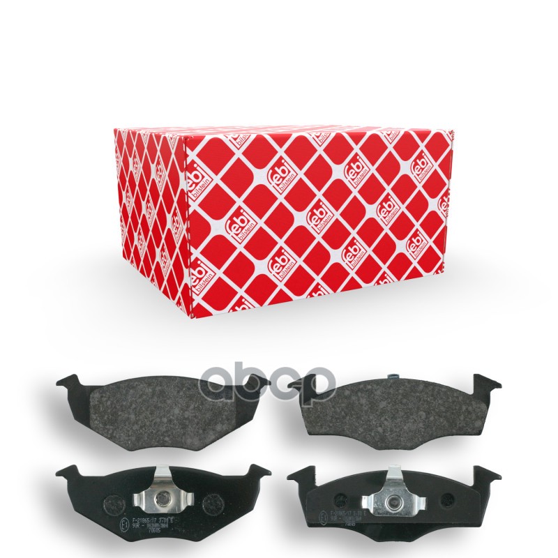 Колодки Тормозные Дисковые | Перед | Febi арт. 16044