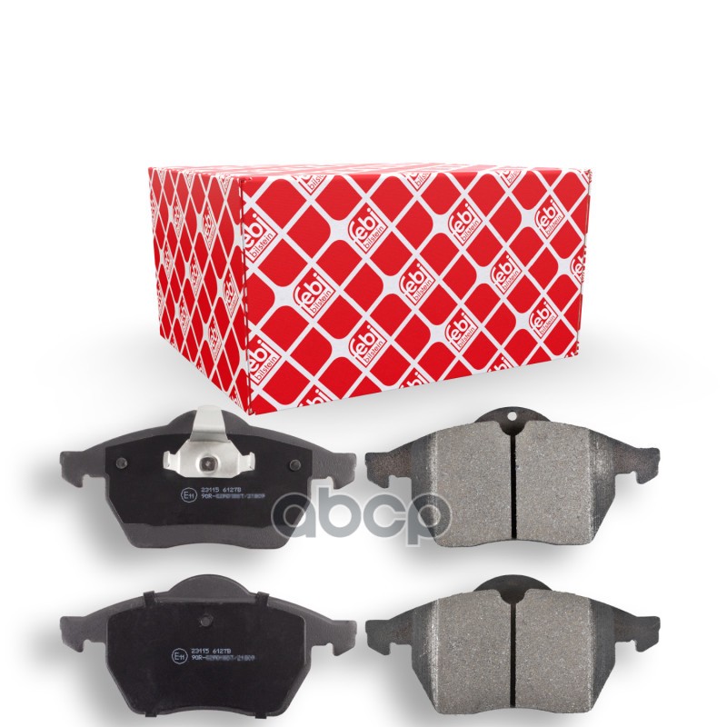 Колодки Тормозные Дисковые К-Т | Перед | Febi арт. 16107