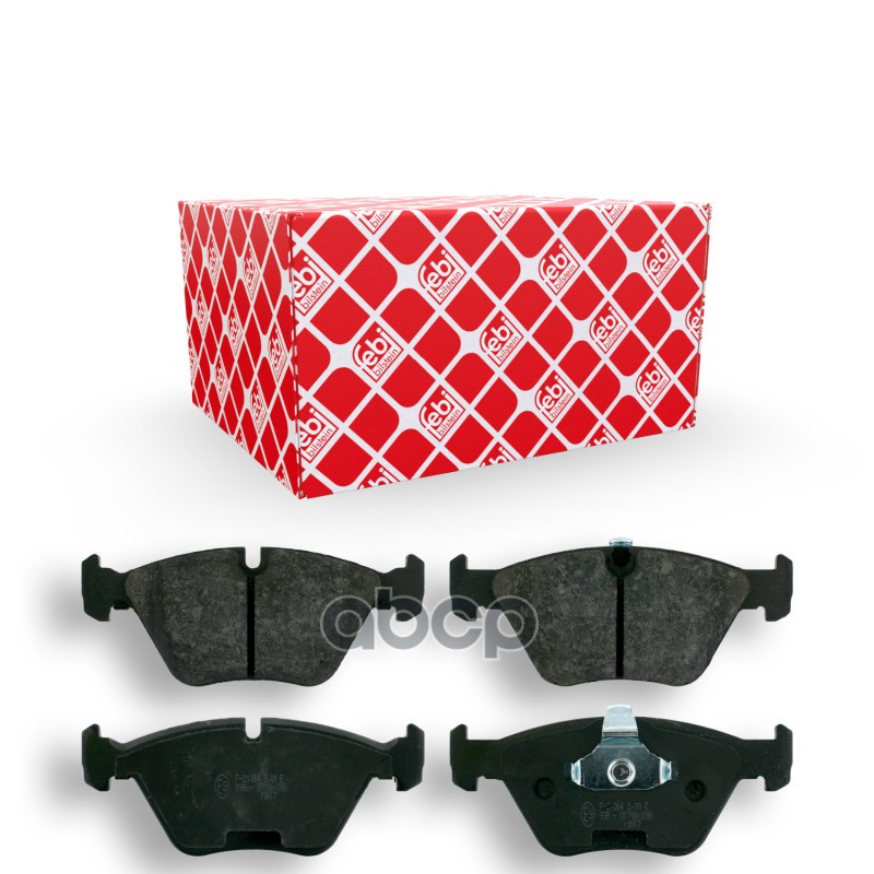 Колодки Тормозные Дисковые К-Т | Перед | Febi арт. 16217