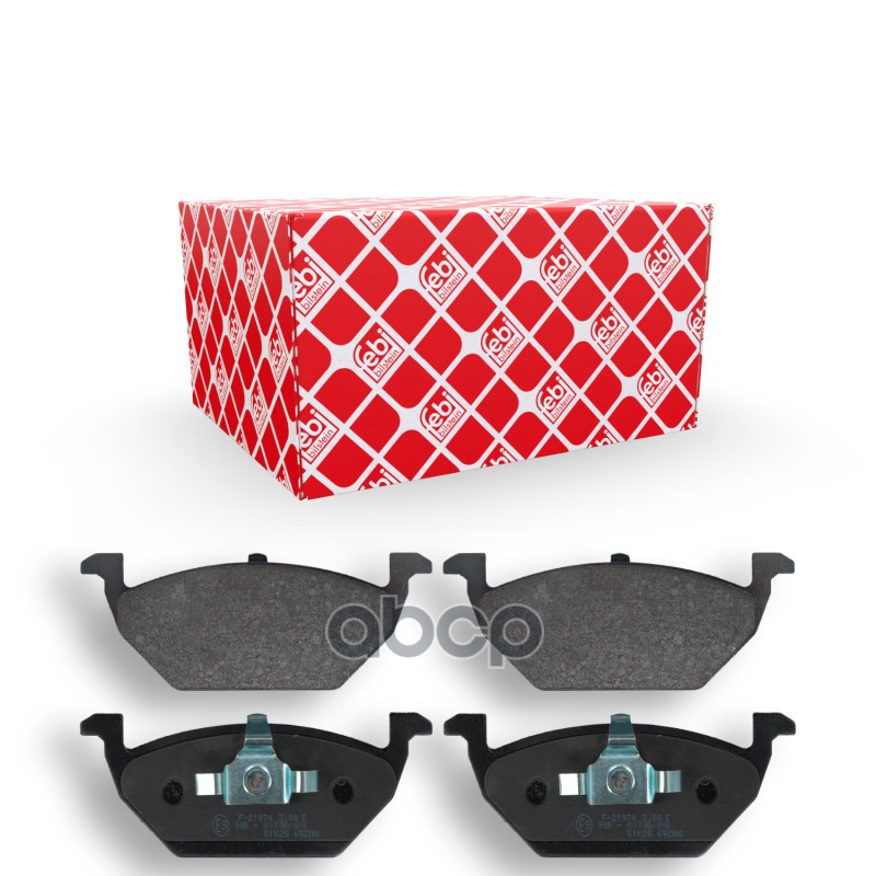 Колодки Тормозные Дисковые | Перед | Febi арт. 16328