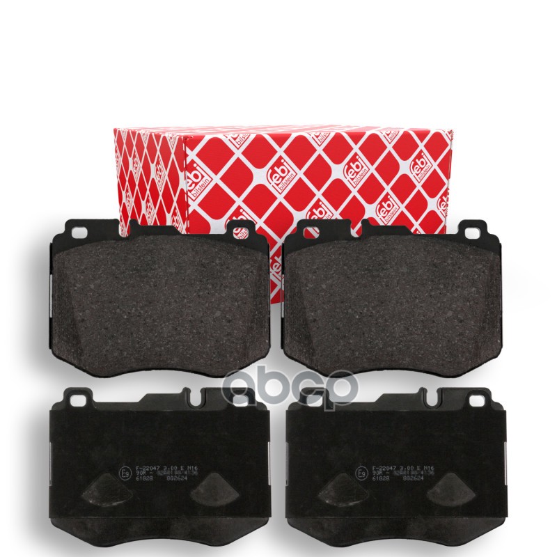 Колодки Тормозные Дисковые | Перед | Febi арт. 16986