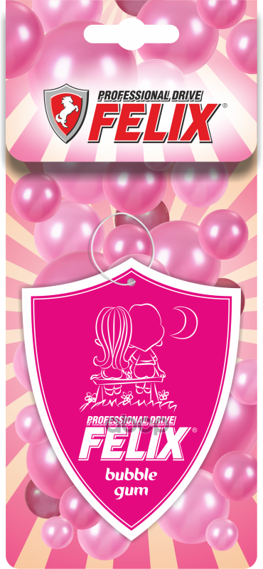 Ароматизатор Бумажный Подвесной Жевательная Резинка Felix 411040102 Felix арт. 411040102