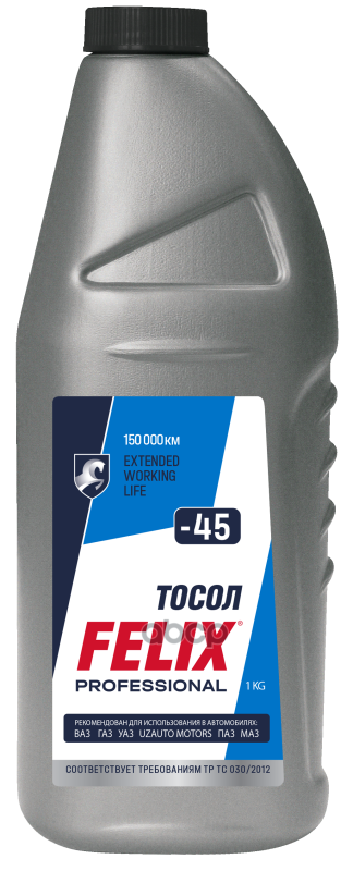 Тосол готовый синий -45 1л Felix арт. 430206043
