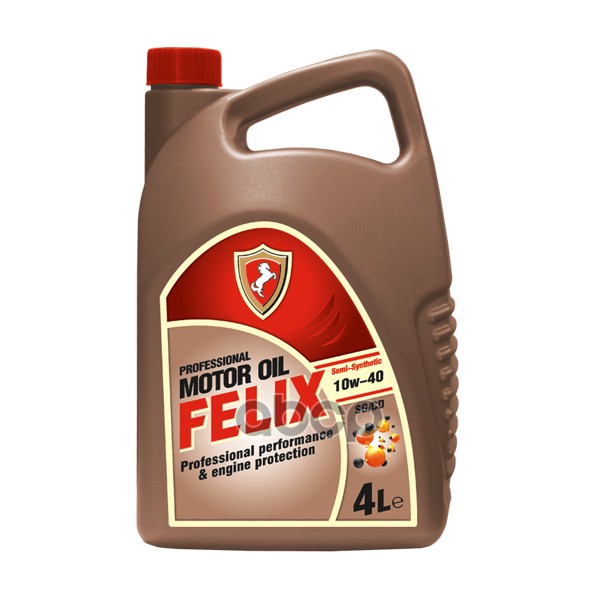 Felix 10W40 4L Semi Sgcd Масло Моторное П Синт.