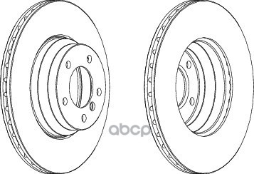 Диск тормозной Ferodo арт. DDF1535C1