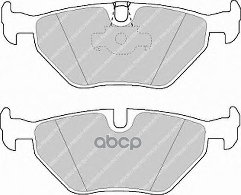 Колодки задние BMW E39 95-04 FERODO FDB1075 Ferodo арт. FDB1075