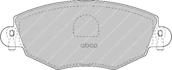 Колодки передние FORD/JAGUAR FERODO FDB1425 Ferodo арт. FDB1425