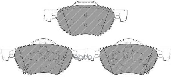 Колодки Тормозные Передние Ferodo Fdb1704 Ferodo арт. FDB1704
