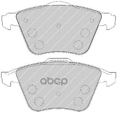 Колодки передние FORD/MAZDA/VOLVO mot.2,4/2,5/2,5T FERODO FDB1706 Ferodo арт. FDB1706