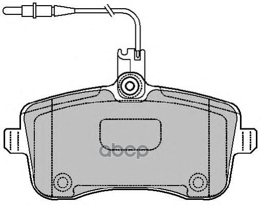 Колодки Тормозные Передние Ferodo Fdb1725 Ferodo арт. FDB1725