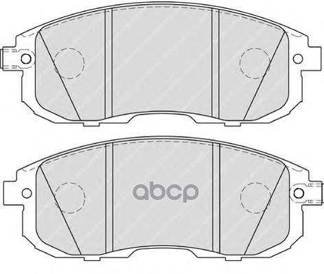 Колодки передние NISSAN TEANA /MAXIMA FERODO FDB4148 Ferodo арт. FDB4148
