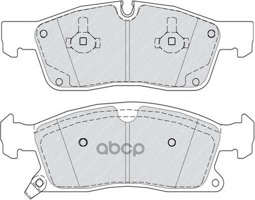 Колодки передние JEEP Grand Cherokee IV 10- FERODO FDB4403 Ferodo арт. FDB4403