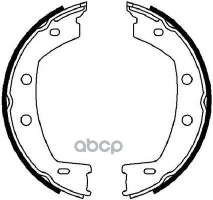 Колодки Барабанные Ferodo Fsb4032 Ferodo арт. FSB4032