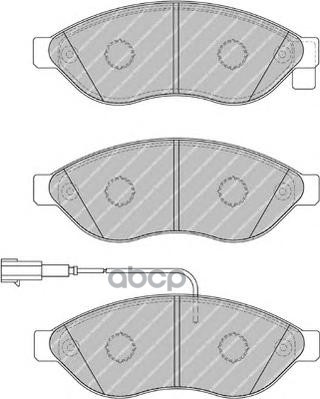 Колодки Передние Ferodo Fvr1923 Ferodo арт. FVR1923