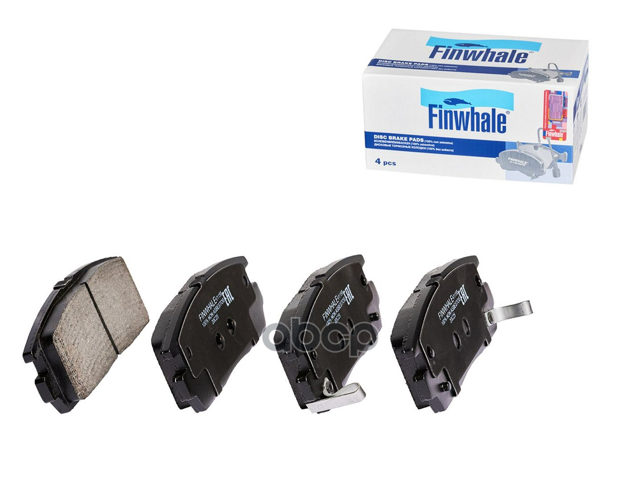 Колодки зад. дисковые Antara  Captiva V1155 Finwhale арт. V1155