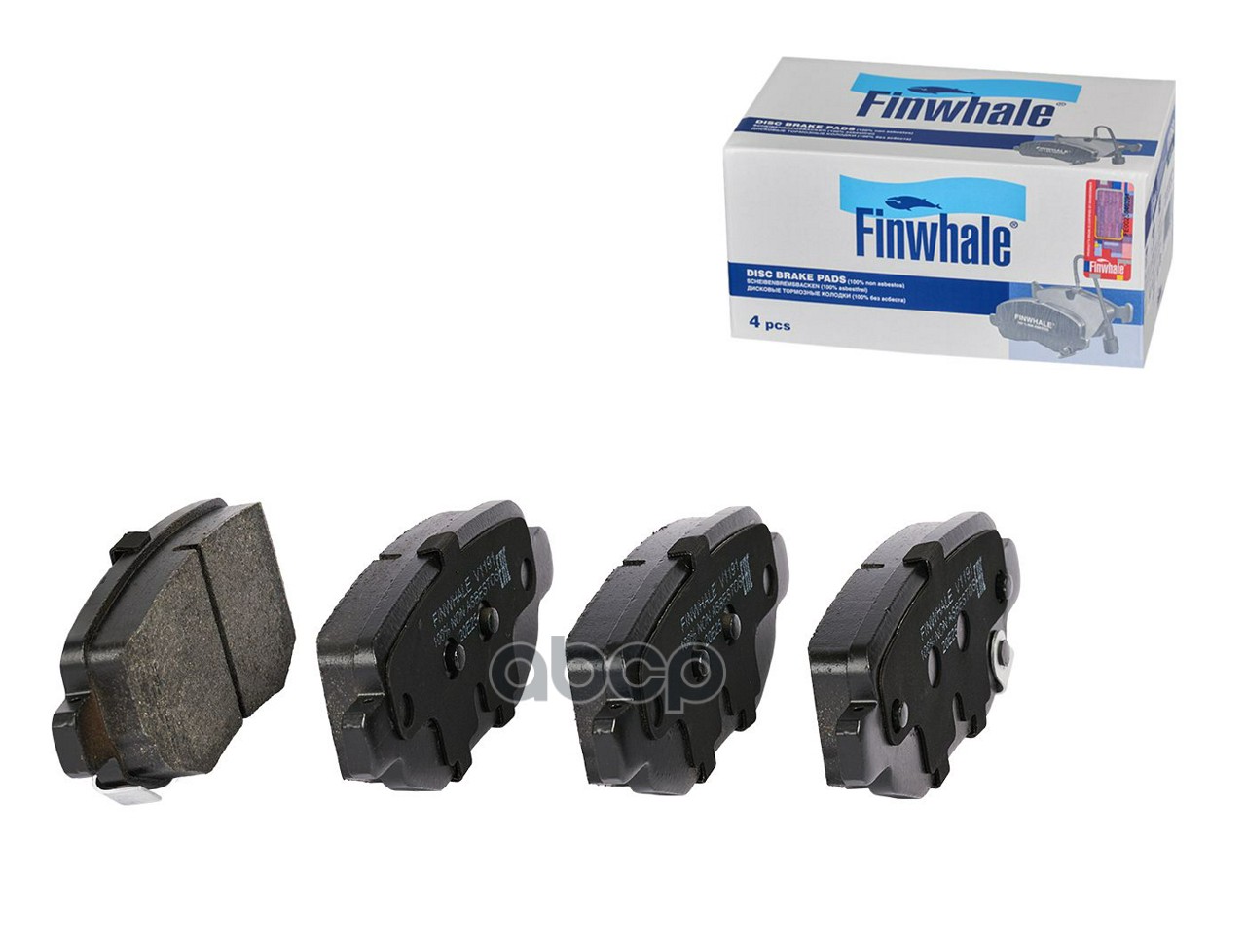 Колодки зад. дисковые Chery Tiggo 4 17-19  Tggo T 11  Lifan X 70 V1191 Finwhale арт. V1191