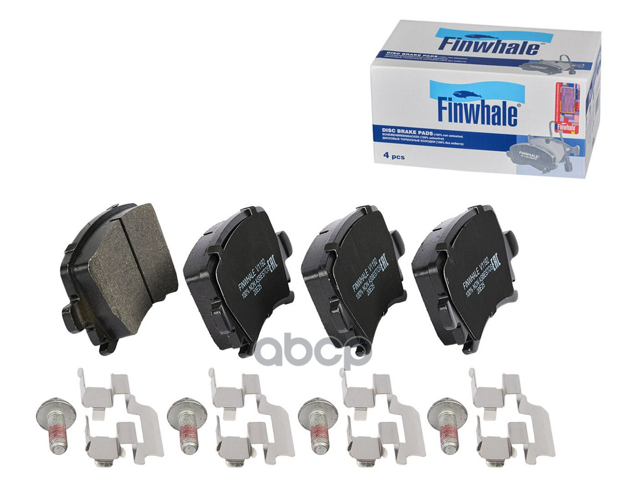 Колодки зад. дисковые Finwhale арт. V1192