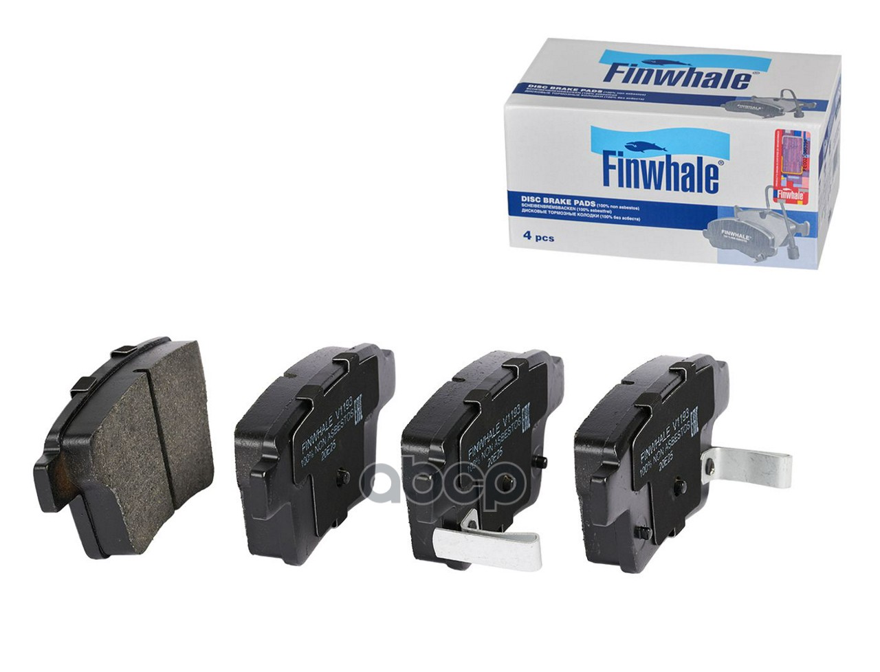 Колодки зад. дисковые Finwhale арт. V1193