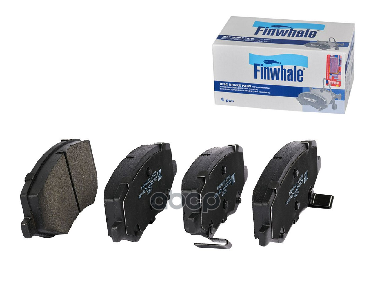 Колодки перед. дисковые  JAC JS4  Moskwitsch 3 2022- V1203 Finwhale арт. V1203