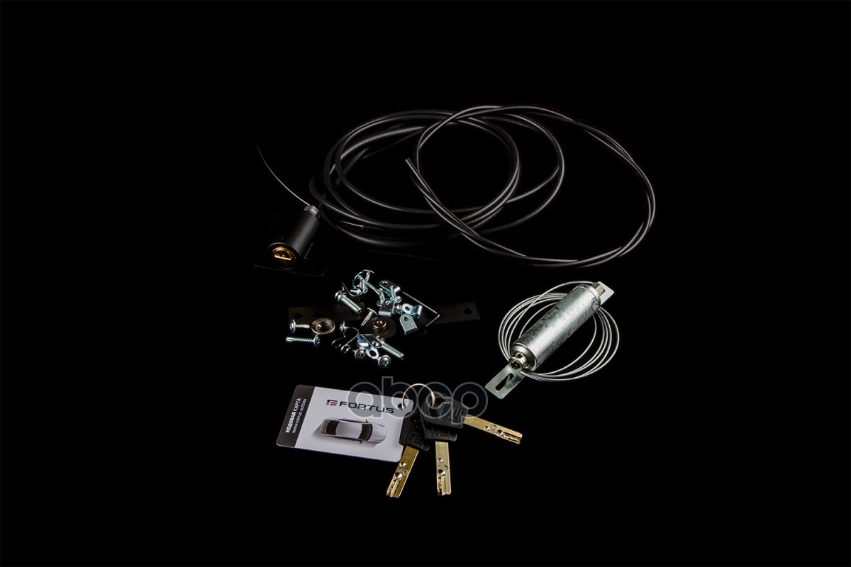 Замок капота (HL) с кронштейном для SUBARU Outback 2015-/SUBARU Legacy 2010- / Субару Аутбек Fortus арт. HLK0017AKIT