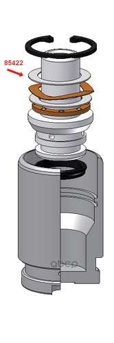 Поршень суппорта с механизмом NISSAN ALMERA N15 / MICRA 08-92->02-03 Frenkit арт. k304601