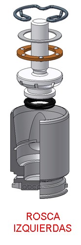 Поршень суппорта с механизмом левый TOYOTA AURIS / COROLLA (_E18_) SERIES (10-12->  ) / OPEL CORSA D Frenkit арт. k364901l