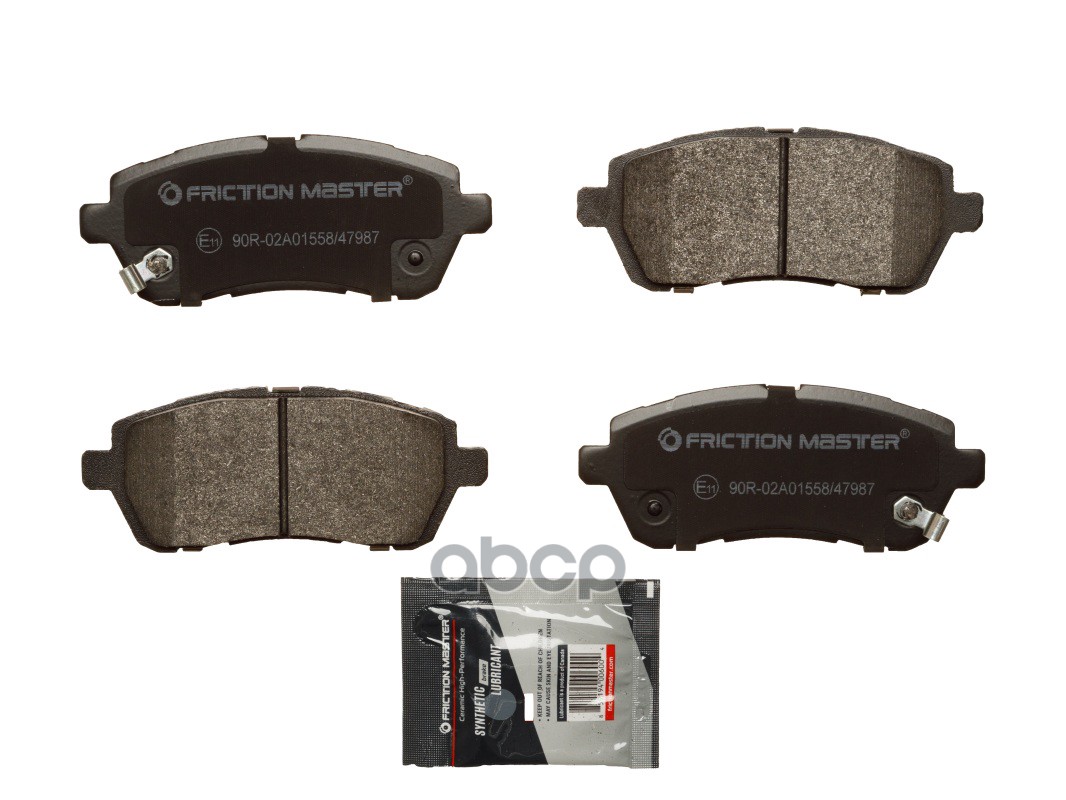 Колодки Тормозные Дисковые Передние Friction Master Mkd1454 Friction Master арт. MKD1454