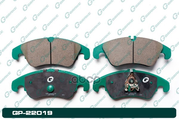 Колодки Тормозные Дисковые Gp-22019 G-BRAKE арт. GP22019
