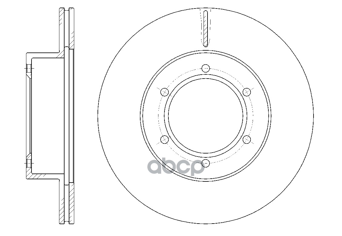 Диск тормозной GR-02125 G-BRAKE арт. GR02125