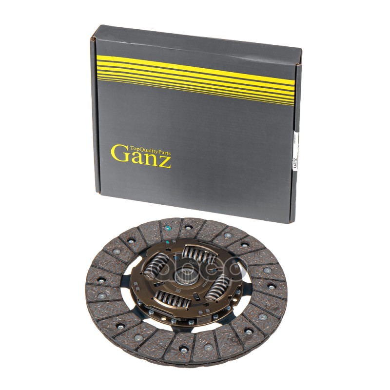 Диск сцепления CHERY T15/J68/T18/T1A/T1E 1.8/2.0/2.4 GANZ GIE36201 GANZ арт. GIE36201