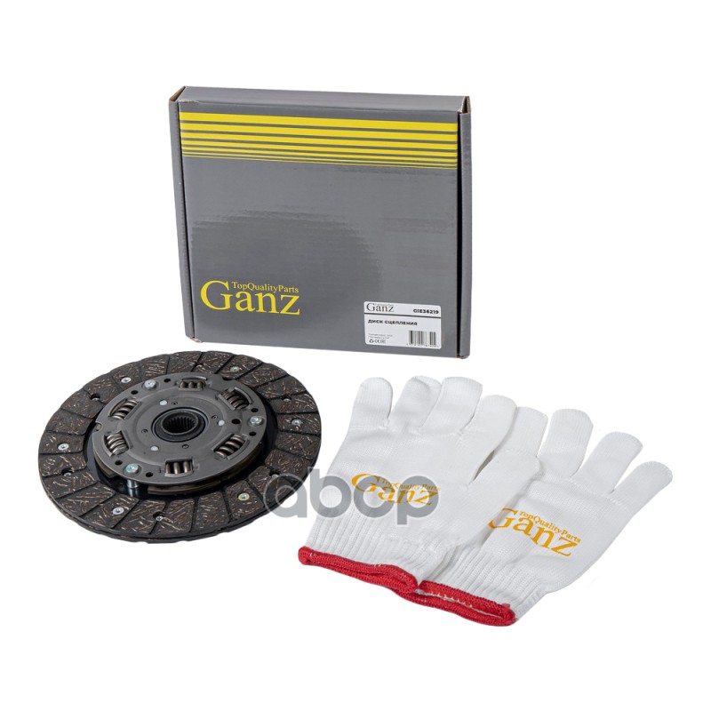 Диск Сцепления Lada Largus (1.6, Кпп Jr5), Renault Fluence, Duste Ganz Gie36219 GANZ арт. GIE36219
