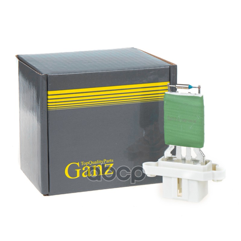 Резистор вентилятора отопителя FORD Fiesta V/Fusioan/Focus II/Mondeo IV/S-Max GANZ GIF04005 GANZ арт. GIF04005