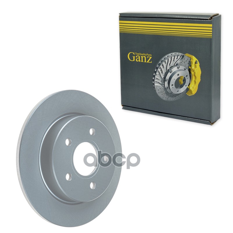 Диск тормозной задний с покрытием FORD Focus 2 GANZ GIJ06018 GANZ арт. GIJ06018