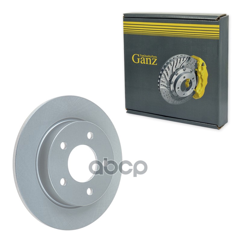 Диск тормозной задний с покрытием MAZDA 3 1.4/1.6L all 03-> GANZ GIJ06026 GANZ арт. GIJ06026