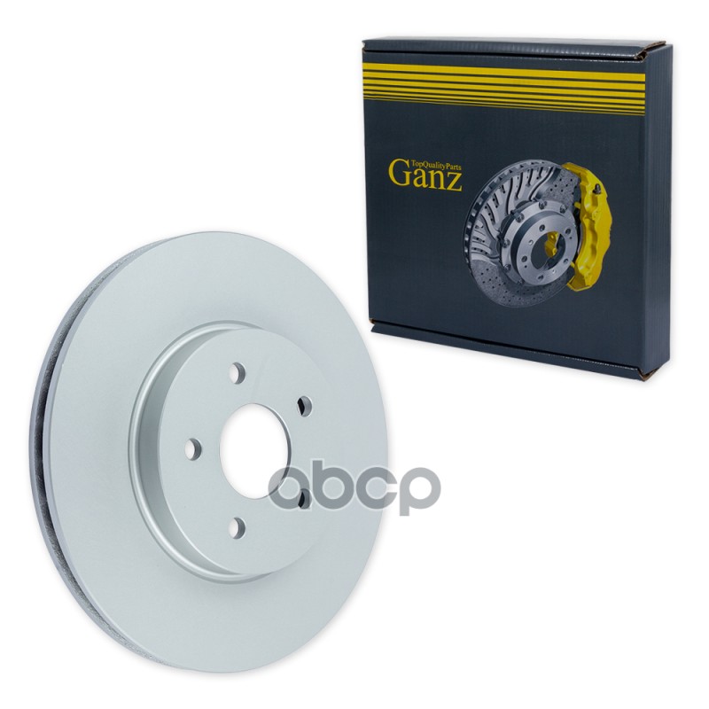 Диск тормозной передний с покрытием FORD  MONDEO III 00-> GANZ GIJ06071 GANZ арт. GIJ06071