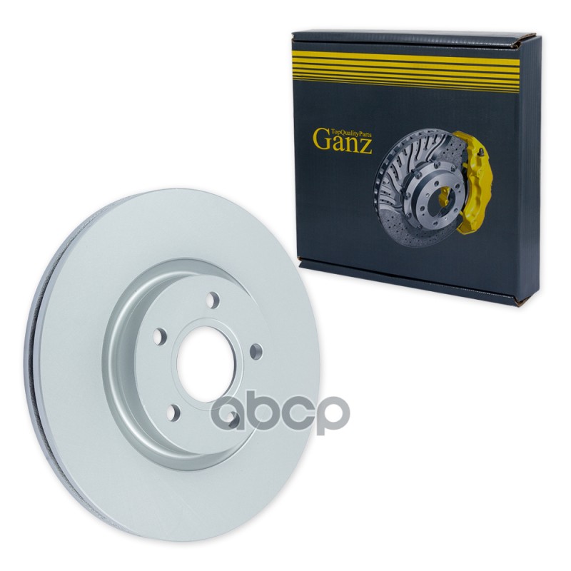 Диск тормозной передний с покрытием FORD Mondeo IV/Galaxy II/S-Max/Kuga 08-> GANZ GIJ06096 GANZ арт. GIJ06096