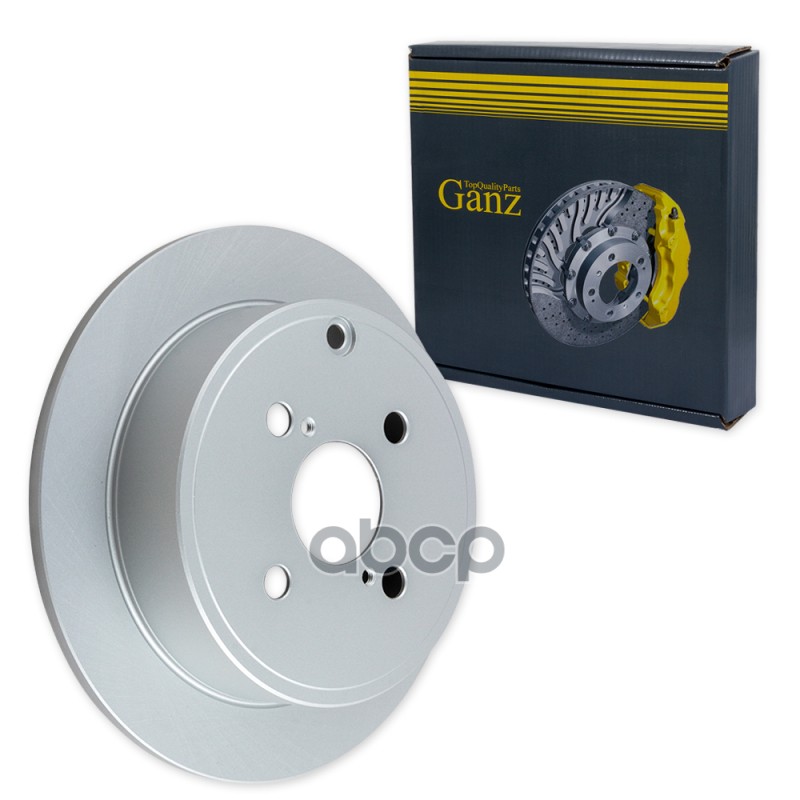 Диск тормозной задний с покрытием TOYOTA Corolla E120 01-07 GANZ GIJ06108 GANZ арт. GIJ06108