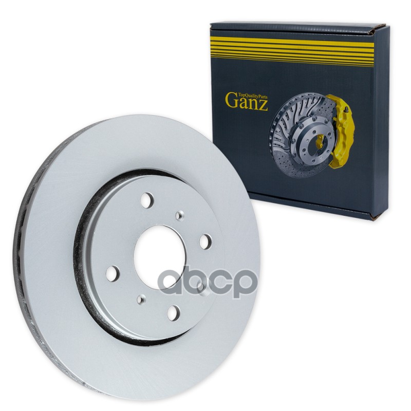 Диск Тормозной Передний С Покрытием Peugeot 107/Citroen C1 GANZ арт. GIJ06154