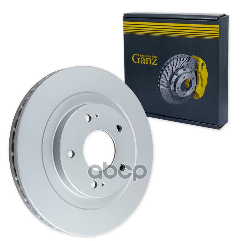 Диск тормозной передний с покрытием MITSUBISHI Pajero pinin 1.8/2.0 99-> GANZ GIJ06174 GANZ арт. GIJ06174
