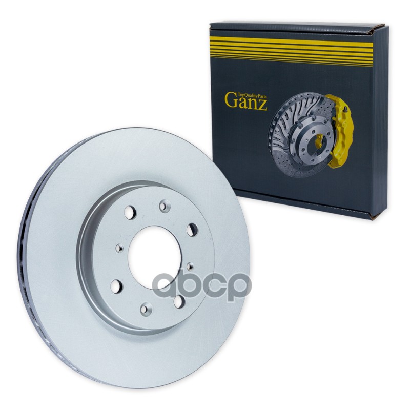 Диск тормозной передний с покрытием OPEL Agila 1.0-1.3 07->/SUZUKI Swift 1.3-> GANZ GIJ06176 GANZ арт. GIJ06176