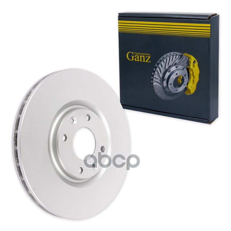 Диск тормозной передний с покрытием CITROEN C4/PEUGEOT 308/3008 1.6/2.0L+2.0HDI 04-> GANZ GIJ06177 GANZ арт. GIJ06177