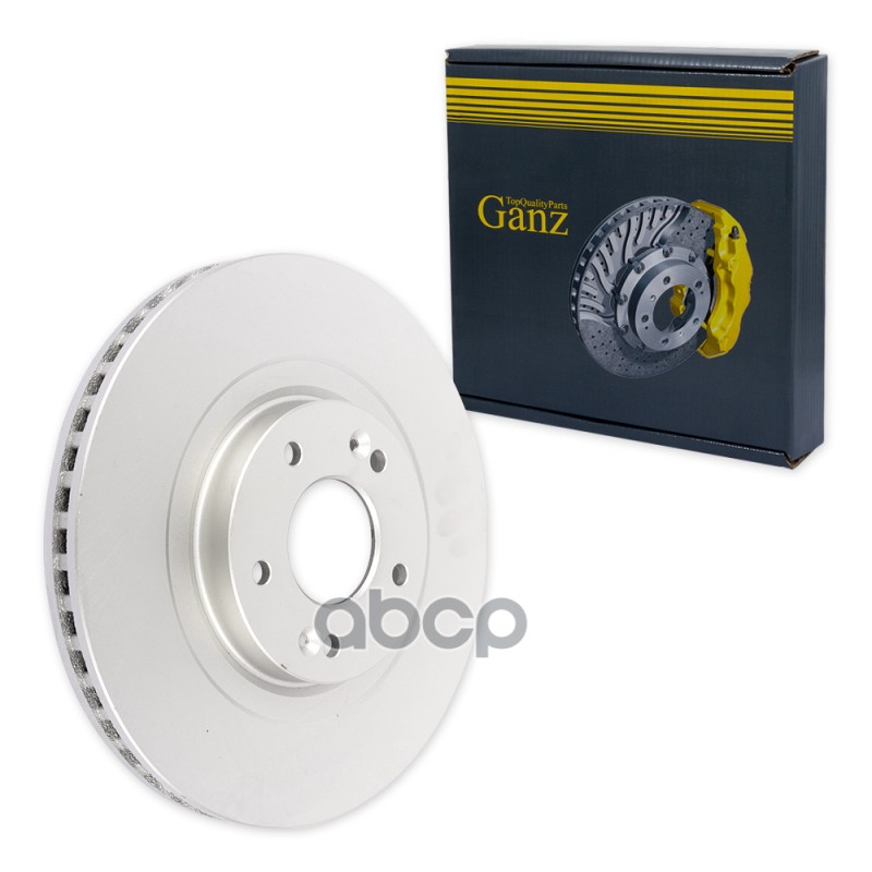 Диск тормозной передний с покрытием HYUNDAI/KIA GANZ GIJ06182 GANZ арт. GIJ06182