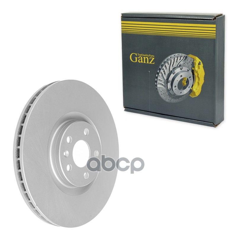 Диск тормозной передний с покрытием VOLVO S60/S80/V60/V70/XC70 06-> (18") GANZ GIJ06261 GANZ арт. GIJ06261