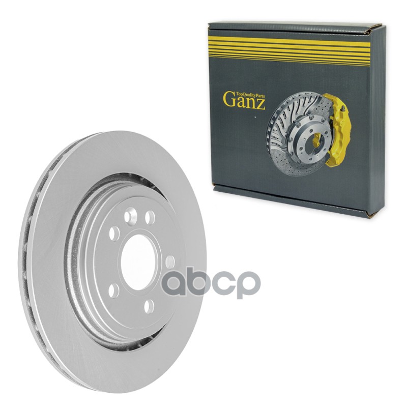 Диск тормозной задний с покрытием VOLVO S60 II/S80 II/XC70 II all 06-> /Vent D=302mm GANZ GIJ06264 GANZ арт. GIJ06264